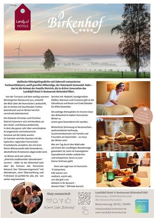 Seite 26, Landidyll Hotel & Restaurant Birkenhof