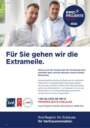 Seite 32 im Heft königsdorf [er]leben mit dieser Anzeige