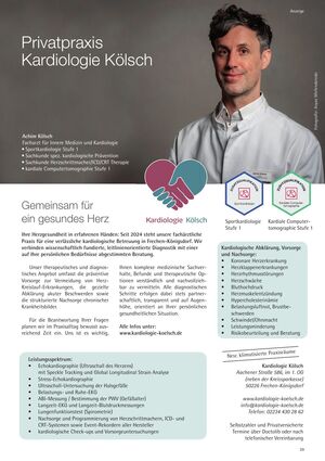 Seite 39 im Heft königsdorf [er]leben mit dieser Anzeige