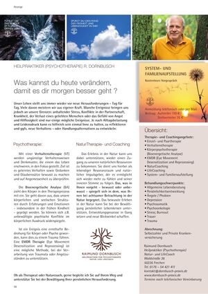 Seite 56 im Heft königsdorf [er]leben mit dieser Anzeige